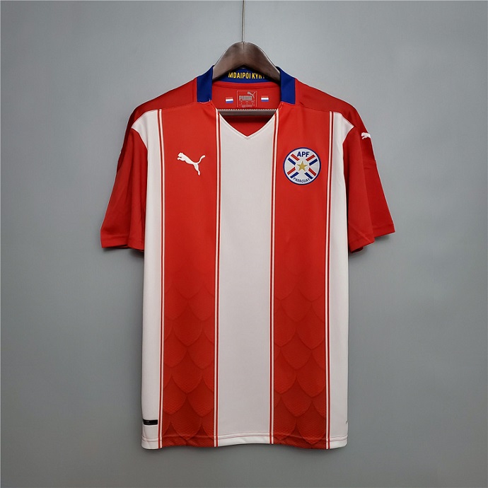AAA Quality Paraguay 20/21 Home Soccer Jersey